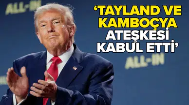 Donald Trump'tan barış açıklaması