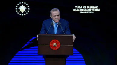 Erdoğan: Geleceği bilimle inşa ediyoruz