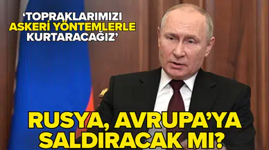 Rusya, Avrupa'ya saldıracak mı? Putin'den dikkat çeken açıklama