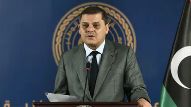 Libya Başbakanı Dibeybe'den düşen jete ilişkin taziye mesajı