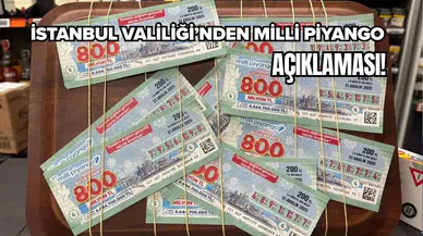 İstanbul Valiliği'nden şans oyunlarına dair açıklama!