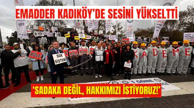 EMADDER Kadıköy’de sesini yükseltti: Sadaka değil, hakkımızı istiyoruz!