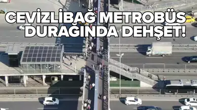 Bayılan çocuk metrobüsün altında kaldı!