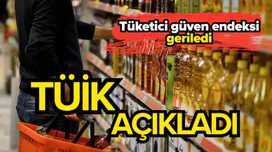 Tüketici güven endeksi Aralık ayında geriledi!