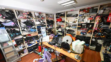 İETT’de unutulan ilginç eşyalar sergisi