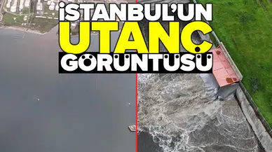 İSKİ aldığı cezaya rağmen Marmara'ya atık su döküyor!