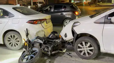 Aksaray’da zincirleme kazada 1 kişi yaralandı