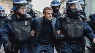 Afrika lideri, yapay zekayla hazırlanan Macron'un gözaltı videosunu gerçek sandı