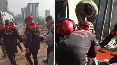 Kahramanmaraş’ta inşaat kazası: 1’inci kattan düşen işçi yaralandı