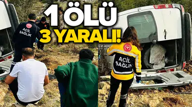 Gaziantep'te tarım işçilerini taşıyan minibüs devrildi!