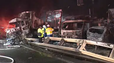 Japonya'da 50 araçlık zincirleme kaza: 2 ölü, 26 yaralı