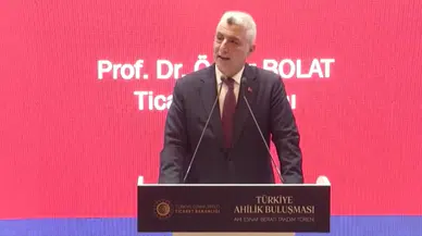 Bakan Ömer Bolat’tan ekonomi mesajı: 'Tüm krizlere rağmen dimdik ayaktayız'