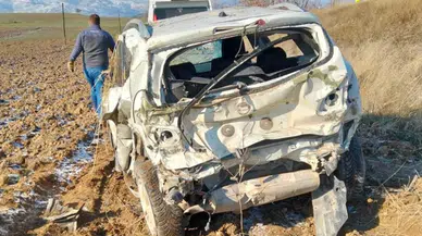 Amasya’da feci kaza: Otomobil ve SUV çarpıştı, 8 yaralı