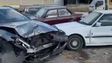 Lüks aracını yıkamaya bıraktı: Çalışan izinsiz alıp kaza yaptı