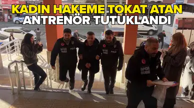 Kocaeli'de kadın hakeme şiddet uygulayan antrenör tutuklandı
