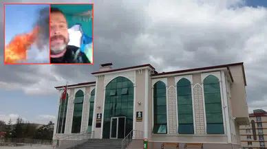 Kahramanmaraş'ta bir adam, belediye önünde kendini ateşe verdi