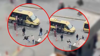 Dolmuş şoförü yolcusunu darp etti!