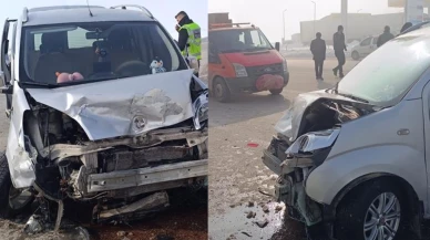 Hakkari'de otomobil ile kamyonet kafa kafaya çarpıştı!