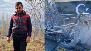 Burdur'da acı kaza: Motosikletten düşen genç can verdi