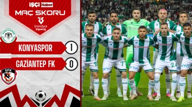 Konyaspor'dan Gaziantep FK karşısında kritik galibiyet