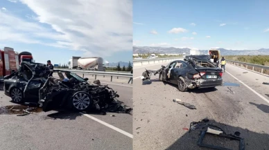 Kamyonet ile Otomobil hurdaya döndü! Ölü ve yaralılar var