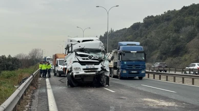Anadolu Otoyolu’nda zincirleme trafik kazası: Kocaeli’de ulaşım bir süre aksadı