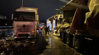 Anadolu Otoyolu'nda zincirleme kaza: İstanbul yönü ulaşıma kapandı, ölüler var