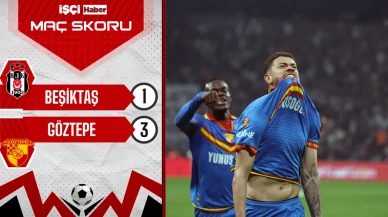 Göztepe, Beşiktaş'ı 3-1 mağlup ederek yarı finale yükseldi!