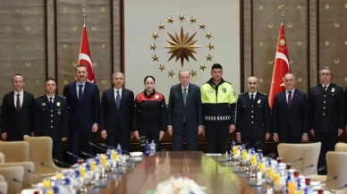Cumhurbaşkanı Erdoğan, Türk Polis Teşkilatı'nın 180. kuruluş yıl dönümünü kutladı
