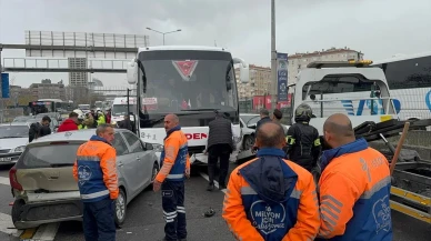 Üsküdar’da zincirleme trafik kazası: 3 yaralı