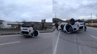 Ankara'da otomobil kontrolden çıktı: 3 yaralı!