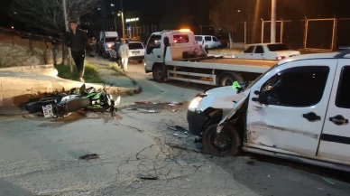 Kırıkkale'de korkunç kaza! Hafif ticari araç ile motosiklet çarpıştı: 1 ölü