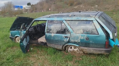 Kastamonu'da otomobil tarlaya uçtu: Çok sayıda yaralı var!