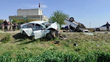 Şanlıurfa'da otomobiller parçalandı: 3 ölü!