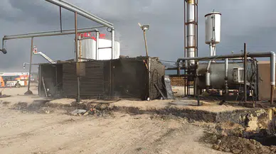 Erzurum'da asfalt tesisinde patlama! 1 ölü, 1 ağır yaralı