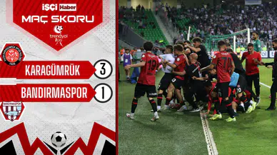 Süper Lig'e yükselen son ekip Fatih Karagümrük oldu!