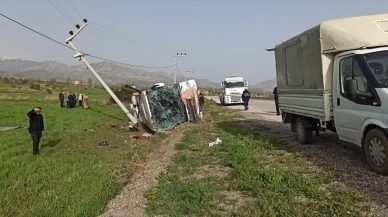 Van'da yolcu otobüsü devrildi: 28 kişi yaralandı