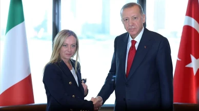 Cumhurbaşkanı Erdoğan ile İtalya Başbakanı Meloni telefonda görüştü