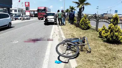 Samsun'da otomobilin çarptığı 77 yaşındaki adam hayatını kaybetti