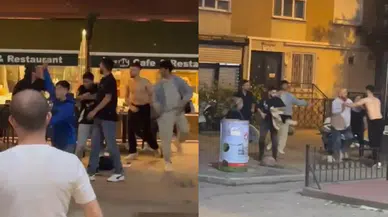 Maltepe'de kavga! Ortalık birbirine girdi