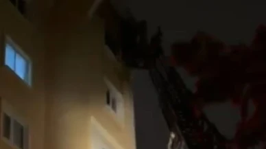 Malatya'da korkutan yangın: Hamile kadın ve eşi hastaneye kaldırıldı