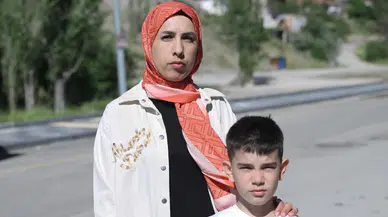 Çocuklarını okula götüremeyen anne isyanda