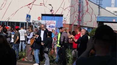 Köln'deki Ford işçileri greve gitti! Üretim durdu