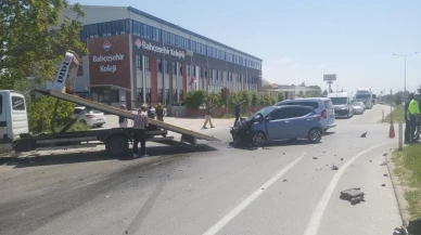 Kırklareli'nde askeri araç ile otomobil çarpıştı: 4 yaralı