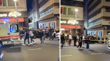 Beşiktaş’ta cadde ortasında silahlı saldırı! 1 kişi yaralandı