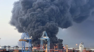 Sudan’ın Port Sudan Limanı'nda patlama ve yangın!