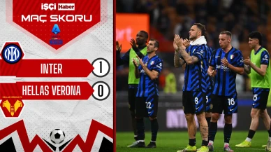 Inter, Hellas Verona'yı tek golle geçti!