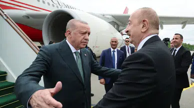 Cumhurbaşkanı Erdoğan Azerbaycan'da!