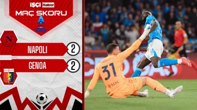 Napoli, Genoa engelini geçemedi!
