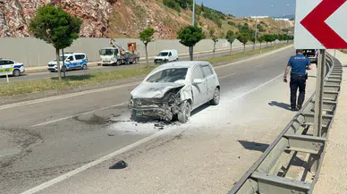 Tokat'ta feci kaza! Otomobil karşı şeride uçtu: 3 yaralı